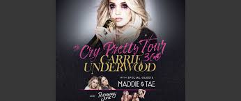 carrie underwood launches all female cry pretty tour