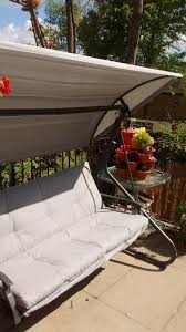 Buy garden chairs, swings & benches and get the best deals at the lowest prices on ebay! Cranbrook Steel Swing Bench Departments Diy At B Q Diy Bench Metal Swings Outdoor Sofa