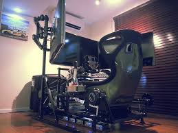 Fast Track Sims Tc R1 Pro Sim Racing Chassis Recaro Seat Dsd Sequential Shifter Bass Shakers Triple Monitors Ecci Trackstar 7000 Stee Buitenhuis Decoratie