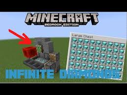 Java edition, but what about the bedrock edition? Minecraft Bedrock Tutorial New Infinite Diamond Machine Mcpe Ps4 Switch Xbox Youtube Minecraft Bedrock Minecraft Redstone Creations Minecraft Designs