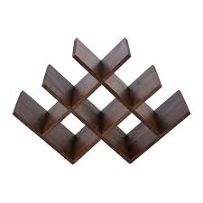 Available in pine, oak, mahogany, and black walnut. Buy Global Explorer Wooden Wine Rack Amara