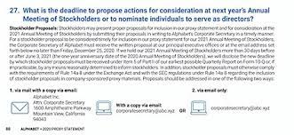 2020 annual report html pdf. Alphabet 2020 Proxy Scorecard Corporate Governance