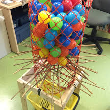 Giant Kerplunk Game Ready To Go For Tomorrow S Wacky Wednesday Program Life Size Boardgames Amazing What Yo Life Size Games Board Games For Kids Board Games