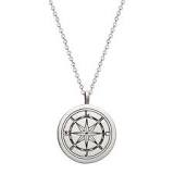 Sterling Silver Compass Pendant - Me&Ro