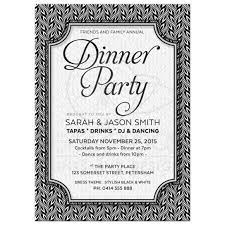 There are a few things you should keep in mind when you begin creating dinner invitations Black And White Dinner Party Invitation Simply Stylish 02 Dinner Invitation Template Party Invite Template Birthday Dinner Invitation
