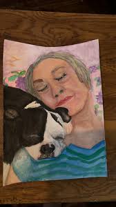 First attempt at acrylic for a portrait instead of watercolor 🙂