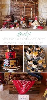 53pcs farm birthday party supplies for kids barnyard farm animal theme party decorations animal birthday banner farm animal walking balloons cow print balloons cupcake toppers set for boys girls. Wild West Birthday Party Mint Event Design