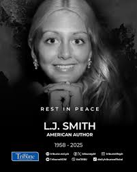 The Vampire Diaries author L.J. Smith p*ssed away