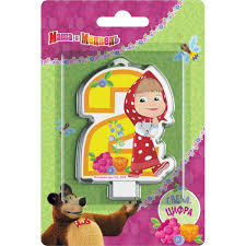 The file will be sent to your email. Andle On A Cake Topper 2 Years Birthday Masha And The Bear Must Have Accessories For The Party Supplies And Birthday Masha Y El Oso Para Ninos Amazon In Grocery Gourmet