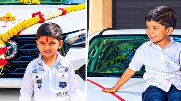 मध्य प्रदेश के 6 वर्षीय लड़के ने अपनी दादी के 200 रुपये के कूपन से 50 लाख रुपये की टोयोटा फॉर्च्यूनर जीती, जश्न का वीडियो वायरल हुआ (देखें ...
