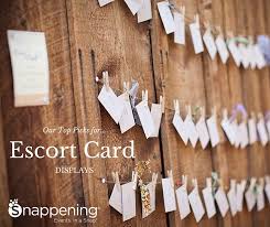 Created by you, just for them. Escort Card Display Ideas Our Top 6 Picks For Weddings