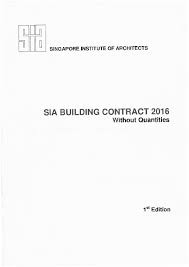 Pam contract 2018 where quantities form part of contract. Sia Building Contract 2016 Without Quantities Pdfcoffee Com