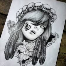 Check spelling or type a new query. Lady Skull Pencil Drawing By Fourspeedindonesia On Deviantart