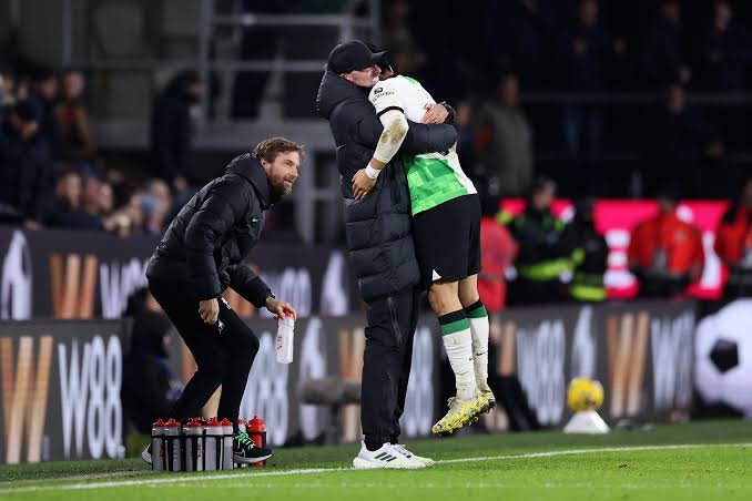 Klopp defied medics' wishes to include Jota for Liverpool's win at Burnley