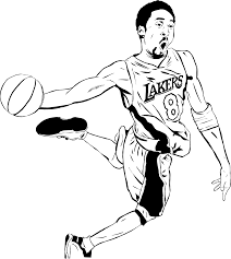 Select from 35970 printable crafts of cartoons, nature, animals, bible click the kobe bryant coloring pages to view printable version or color it online. Basketball Kobe Bryant Coloring Pages Coloring And Drawing