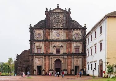 Basilica of Bom Jesus, Old Goa, AI generated
