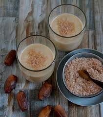 Dinkel Dattel Drink Rezept Dinkelkleie Dattel Protein Snacks