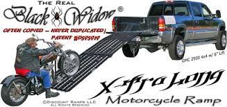Black Widow 4 Beam Aluminum Folding Arched Motorcycle Ramp 10 12 Long Motorcycle Ramp Truck Ramps Motorcycle