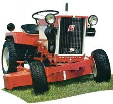 If you use the front shaft, it will be a 1 keyed shaft. 1968 Sovereign 3012 Small Garden Tractor Simplicity Tractors Tractor Idea