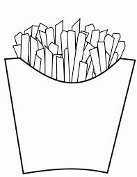 Push pack to pdf button and download pdf coloring book for free. Junk Food Delicious Fries Coloring Page Download Print Online Coloring Pages For Free Color Nimbus