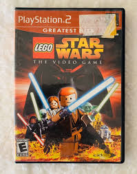 He loves playing on his ps2 and this is a very exciting game. Lego Star Wars The Video Game Ps2 Star Wars Video Games Lego Star Wars Video Game