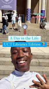Meet Zukhanye, a third-year accounting student at UCT! Follow him through a  day in his life as he shares his love for using the library and why you  should too! 🎓, #librarylove #studentlife #studygram ...