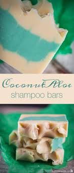 Coconut Aloe Shampoo Bars Diy Shampoo Bar Shampoo Bar Recipe Shampoo Bar