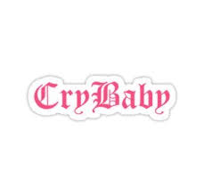 Crybaby Logo Lil Peep Sticker By Flawlesschicago Cry Baby Tattoo Lil Peep Tattoos Cry Baby
