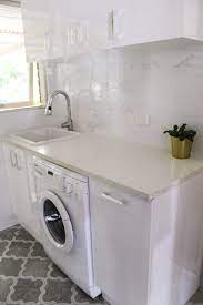 Laundry Ideas Laundry White Laundry Cupboards Gloss White Ceramic Sink On The Ball Bathrooms Perth Laundry Cupboard White Laundry Cupboard