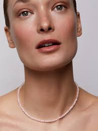 Rose Quartz Beaded Choker