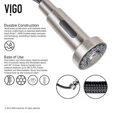 vigo edison one handle pull down