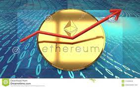 Ethereum Currency Price Chart Rising Market Value Stock Photo Investing In Cryptocurrency Bitcoin Bitcoin Faucet
