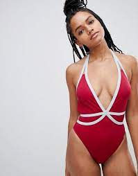 Free Society Swimsuit In Plum Beachwear Sale Swimsuits Beachwear For Women