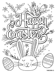 These alphabet coloring sheets will help little ones identify uppercase and lowercase versions of each letter. 5 Free Printable Easter Coloring Pages For Adults That Will Relieve Holiday Stress