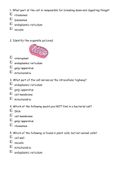 I want a free account. Organelle Quiz