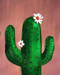 And what another way than painting can help your child achieve this goal? Tableau Contemporain Peindre Un Cactus A L Acrylique Peinture Facile Pour Debuter L Acrylique Acrylique Ar Cactus Paintings Easy Canvas Art Cactus Painting