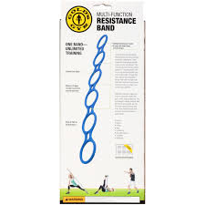 Golds Gym Multi Functional Resistance Band With Exercise