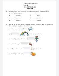 Quality free printables for students, teachers, and homeschoolers. English Worksheets For Grade 1 Kids Worksheets For All Subjects And Grades