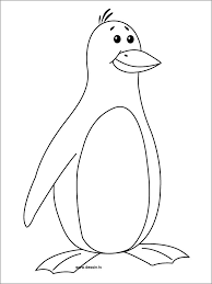 Three adelie penguins coloring page. Adelie Penguin Coloring Page Coloringbay