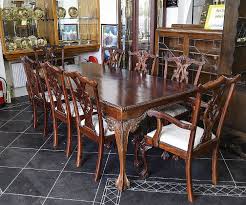 Six 18th century elegant dining room chairs, england, 1750. Georgian Dining Table And Chairs Off 58