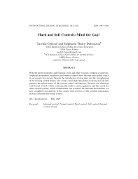 22 rue de metz, 54390 frouard, frankreich. Pdf Hard And Soft Controls Mind The Gap