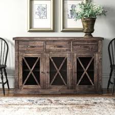 Sideboards, on the other hand, are found in living rooms, bedrooms and even foyers. Dining Room Server Birch Lane