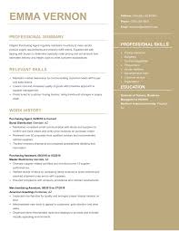 Purchasing Resume Examples Livecareer