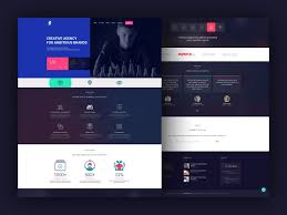 50 Free Flat Psd Website Template Must Download Creative Website Design Website Design Design Freebie