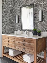 The brushed nickel hardware pairs perfectly with the rectangular sink and modern design of the vanity. 25 Single Sink Bathroom Vanity Design Ideas Hgtv