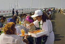 Inauguração da ponte ferroviária sobre o tâmega. Ponte Vasco Da Gama Foi Palco De Maratonas E Uma Feijoada Recorde Vida Sabado