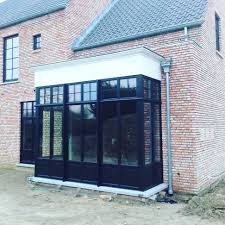 erker in ral 9005 zwart pastorij erker erker aanbouwen ramen en deuren