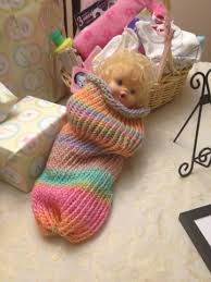 Easy to do pattern you can finish in one day. Not Without My Yarn Loom Knit Baby Cocoon