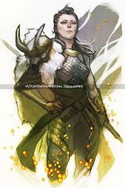 Loki, the god of lie and deception, master of changing them. Lady Loki By Mischievousmartian On Deviantart Loki Fanart Lady Loki Loki Art