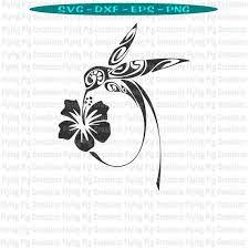 Hummingbird Svg Hummingbird With Flower Svg Bird Svg Etsy In 2021 Hummingbird Tattoo Black Hummingbird Tattoo Black Tattoos